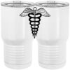 20 oz. Tall Stainless Steel Vacuum Insulated Tumbler White Thumbnail