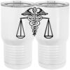 20 oz. Tall Stainless Steel Vacuum Insulated Tumbler White Thumbnail