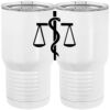 20 oz. Tall Stainless Steel Vacuum Insulated Tumbler White Thumbnail