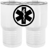 20 oz. Tall Stainless Steel Vacuum Insulated Tumbler White Thumbnail