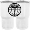 20 oz. Tall Stainless Steel Vacuum Insulated Tumbler White Thumbnail