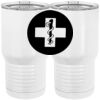 20 oz. Tall Stainless Steel Vacuum Insulated Tumbler White Thumbnail