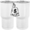 20 oz. Tall Stainless Steel Vacuum Insulated Tumbler White Thumbnail