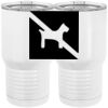 20 oz. Tall Stainless Steel Vacuum Insulated Tumbler White Thumbnail
