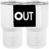 20 oz. Tall Stainless Steel Vacuum Insulated Tumbler White Thumbnail