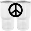 20 oz. Tall Stainless Steel Vacuum Insulated Tumbler White Thumbnail