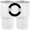 20 oz. Tall Stainless Steel Vacuum Insulated Tumbler White Thumbnail