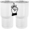 20 oz. Tall Stainless Steel Vacuum Insulated Tumbler White Thumbnail
