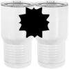 20 oz. Tall Stainless Steel Vacuum Insulated Tumbler White Thumbnail