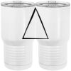 20 oz. Tall Stainless Steel Vacuum Insulated Tumbler White Thumbnail
