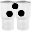 20 oz. Tall Stainless Steel Vacuum Insulated Tumbler White Thumbnail