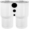 20 oz. Tall Stainless Steel Vacuum Insulated Tumbler White Thumbnail