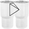 20 oz. Tall Stainless Steel Vacuum Insulated Tumbler White Thumbnail