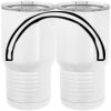 20 oz. Tall Stainless Steel Vacuum Insulated Tumbler White Thumbnail