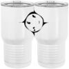 20 oz. Tall Stainless Steel Vacuum Insulated Tumbler White Thumbnail