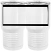 20 oz. Tall Stainless Steel Vacuum Insulated Tumbler White Thumbnail