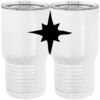 20 oz. Tall Stainless Steel Vacuum Insulated Tumbler White Thumbnail