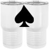 20 oz. Tall Stainless Steel Vacuum Insulated Tumbler White Thumbnail