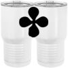 20 oz. Tall Stainless Steel Vacuum Insulated Tumbler White Thumbnail