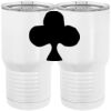 20 oz. Tall Stainless Steel Vacuum Insulated Tumbler White Thumbnail