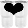 20 oz. Tall Stainless Steel Vacuum Insulated Tumbler White Thumbnail