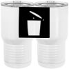 20 oz. Tall Stainless Steel Vacuum Insulated Tumbler White Thumbnail