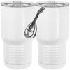 20 oz. Tall Stainless Steel Vacuum Insulated Tumbler White Thumbnail