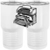 20 oz. Tall Stainless Steel Vacuum Insulated Tumbler White Thumbnail