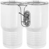 20 oz. Tall Stainless Steel Vacuum Insulated Tumbler White Thumbnail