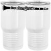 20 oz. Tall Stainless Steel Vacuum Insulated Tumbler White Thumbnail