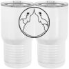 20 oz. Tall Stainless Steel Vacuum Insulated Tumbler White Thumbnail