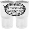 20 oz. Tall Stainless Steel Vacuum Insulated Tumbler White Thumbnail