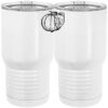 20 oz. Tall Stainless Steel Vacuum Insulated Tumbler White Thumbnail