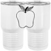 20 oz. Tall Stainless Steel Vacuum Insulated Tumbler White Thumbnail