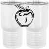 20 oz. Tall Stainless Steel Vacuum Insulated Tumbler White Thumbnail