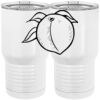 20 oz. Tall Stainless Steel Vacuum Insulated Tumbler White Thumbnail
