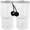 20 oz. Tall Stainless Steel Vacuum Insulated Tumbler White Thumbnail
