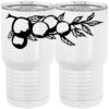20 oz. Tall Stainless Steel Vacuum Insulated Tumbler White Thumbnail