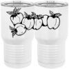 20 oz. Tall Stainless Steel Vacuum Insulated Tumbler White Thumbnail