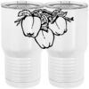 20 oz. Tall Stainless Steel Vacuum Insulated Tumbler White Thumbnail