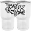 20 oz. Tall Stainless Steel Vacuum Insulated Tumbler White Thumbnail