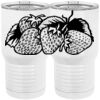20 oz. Tall Stainless Steel Vacuum Insulated Tumbler White Thumbnail