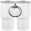 20 oz. Tall Stainless Steel Vacuum Insulated Tumbler White Thumbnail