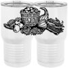 20 oz. Tall Stainless Steel Vacuum Insulated Tumbler White Thumbnail