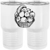 20 oz. Tall Stainless Steel Vacuum Insulated Tumbler White Thumbnail