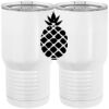 20 oz. Tall Stainless Steel Vacuum Insulated Tumbler White Thumbnail