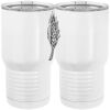 20 oz. Tall Stainless Steel Vacuum Insulated Tumbler White Thumbnail