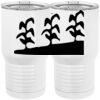 20 oz. Tall Stainless Steel Vacuum Insulated Tumbler White Thumbnail