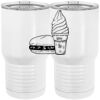 20 oz. Tall Stainless Steel Vacuum Insulated Tumbler White Thumbnail