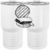20 oz. Tall Stainless Steel Vacuum Insulated Tumbler White Thumbnail